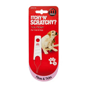 Tick picker tool for dogs and cats, designed to safely remove fleas and ticks.