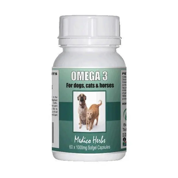 Medico Herbs Omega 3 for Pets   | Low Prices | Canine & Co