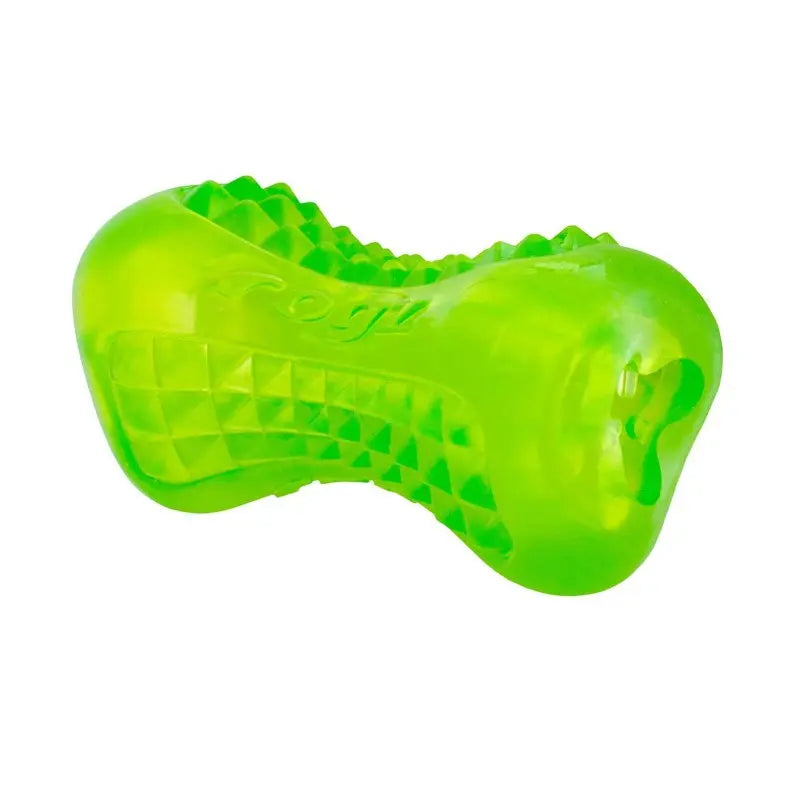 Rogz Yumz Treat Dog Treat Toy  Large / Lime Green | Low Prices | Canine & Co