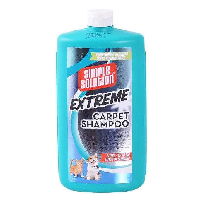 Simple Solution Extreme Carpet Shampoo for powerful cleaning and stain removal.