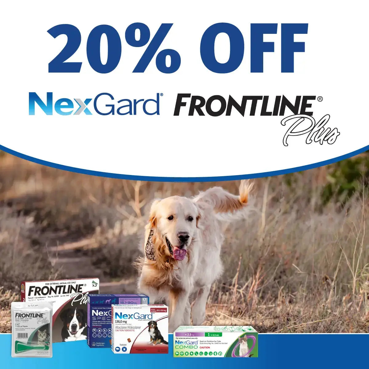 Shop Save-20-on-Frontline-Nexgard-Tick-Flea| Canine & Co