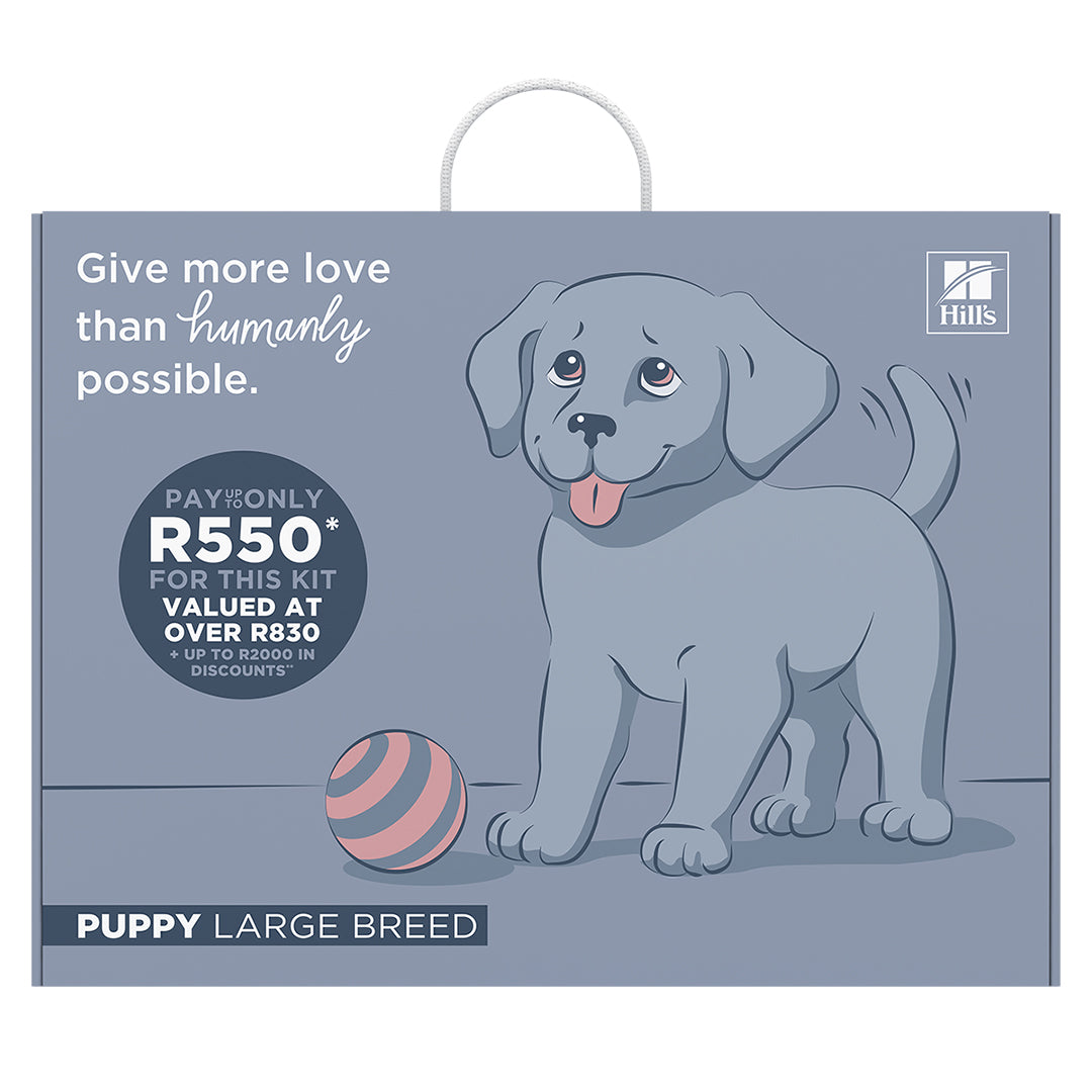 Hill's Science Plan Puppy Large Breed Welcome Home Pack - Front