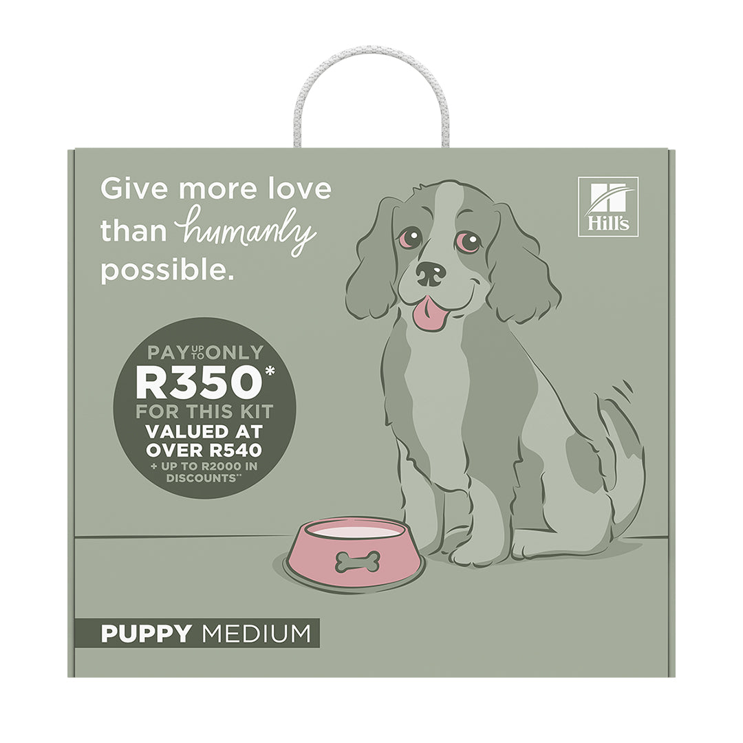 Puppy Medium Welcome Home Pack - Front