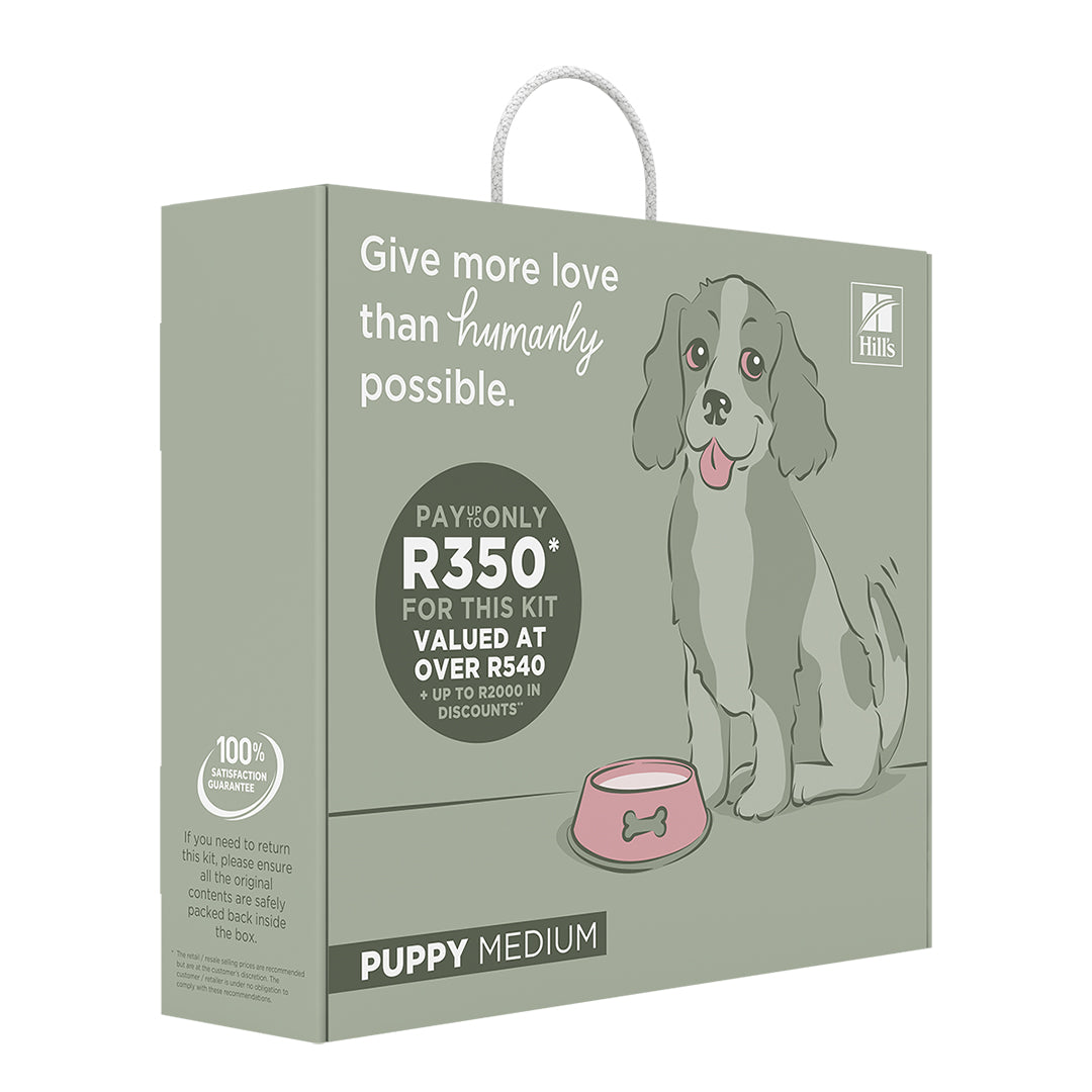 Hill's Science Plan Puppy Medium Welcome Home Pack