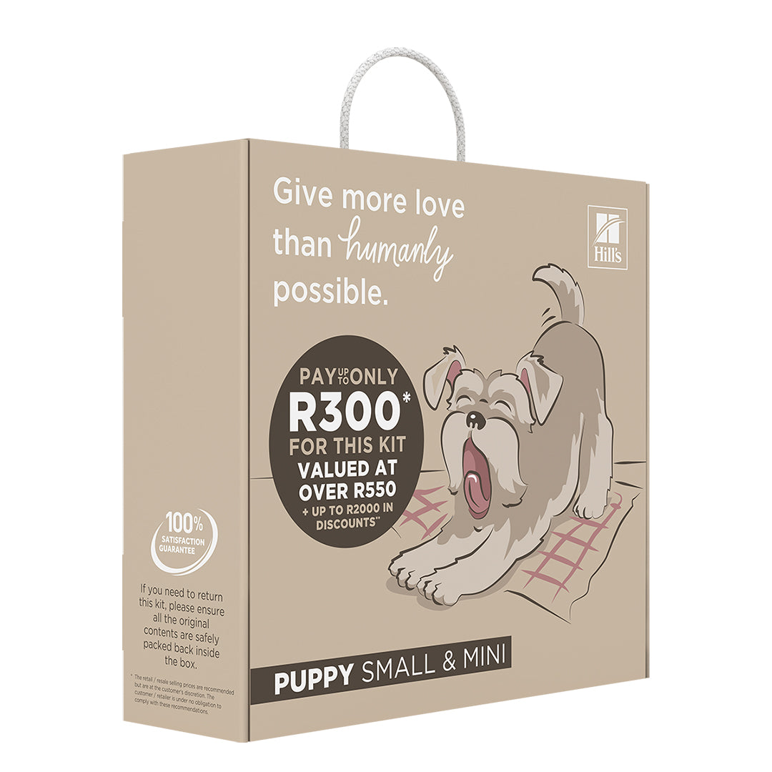 Hill's Science Plan Puppy Small & Mini Welcome Home Pack
