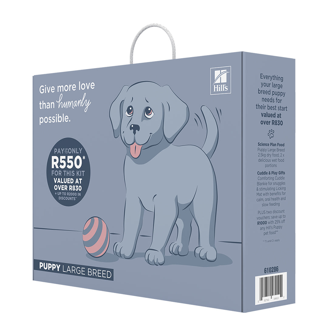 Puppy Large Breed Welcome Home Pack - Side