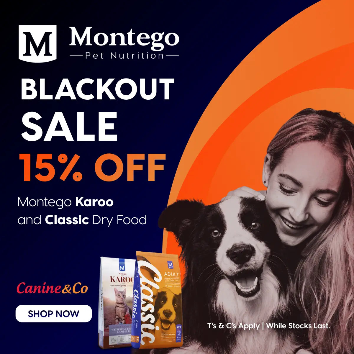 Montego Blackout Sale - 15% Off
