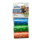 Pawise Poop Bags 3 Pack (60 bags)