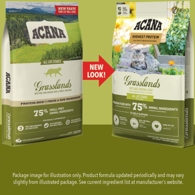 Acana Highest Protein Cat Grasslands