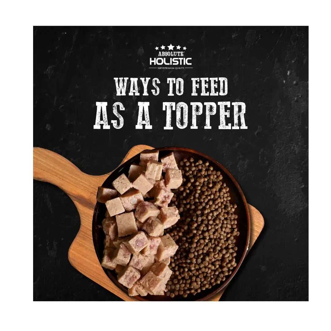 Absolute Holistic Meaty Loaf Turkey Wet Dog Food Can   | Canine & Co