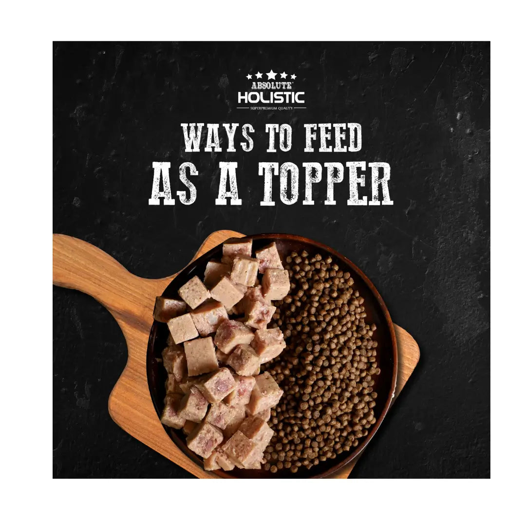 Absolute Holistic Meaty Loaf Turkey Wet Dog Food Can