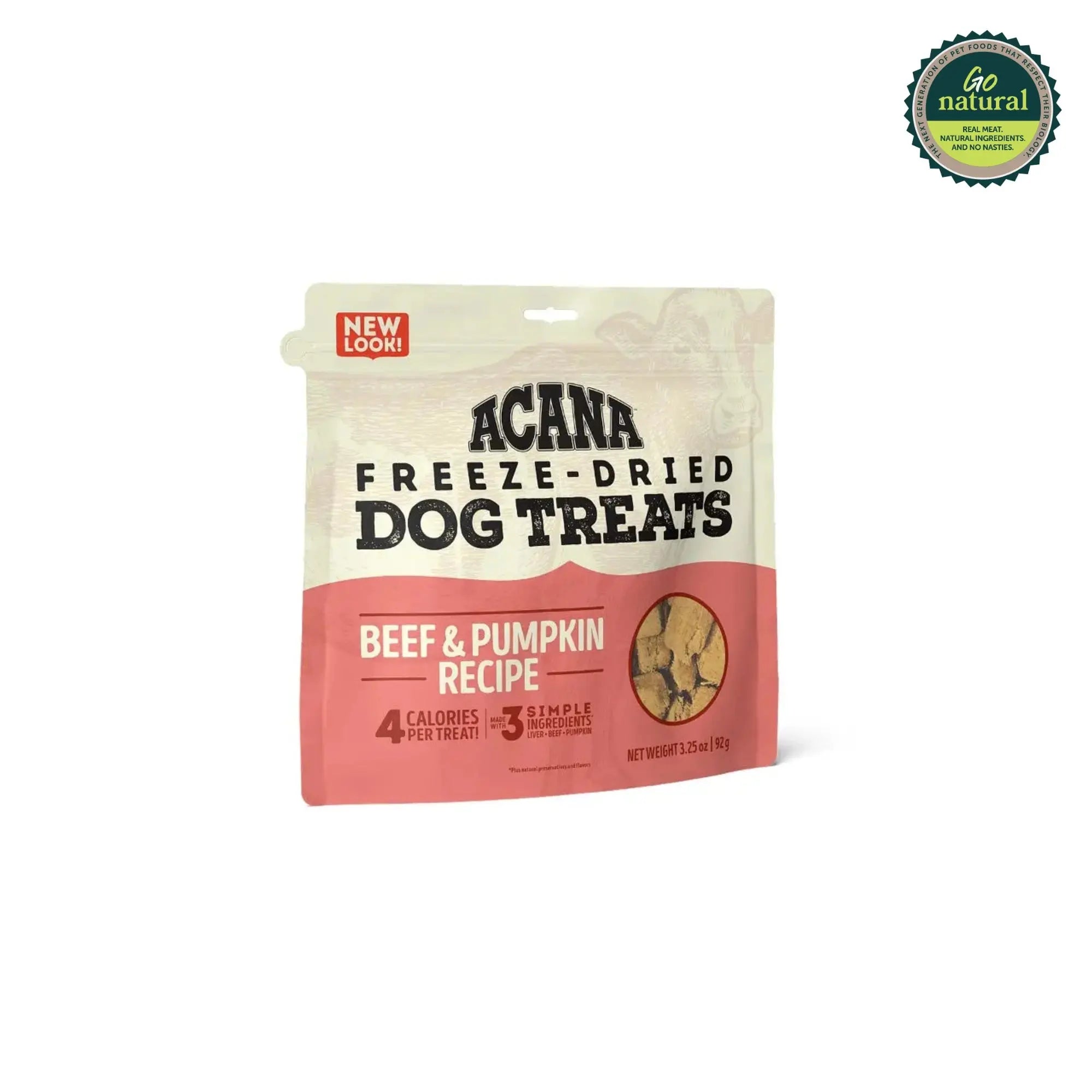 Acana Beef & Pumpkin Freeze-Dried Dog Treats   | Canine & Co