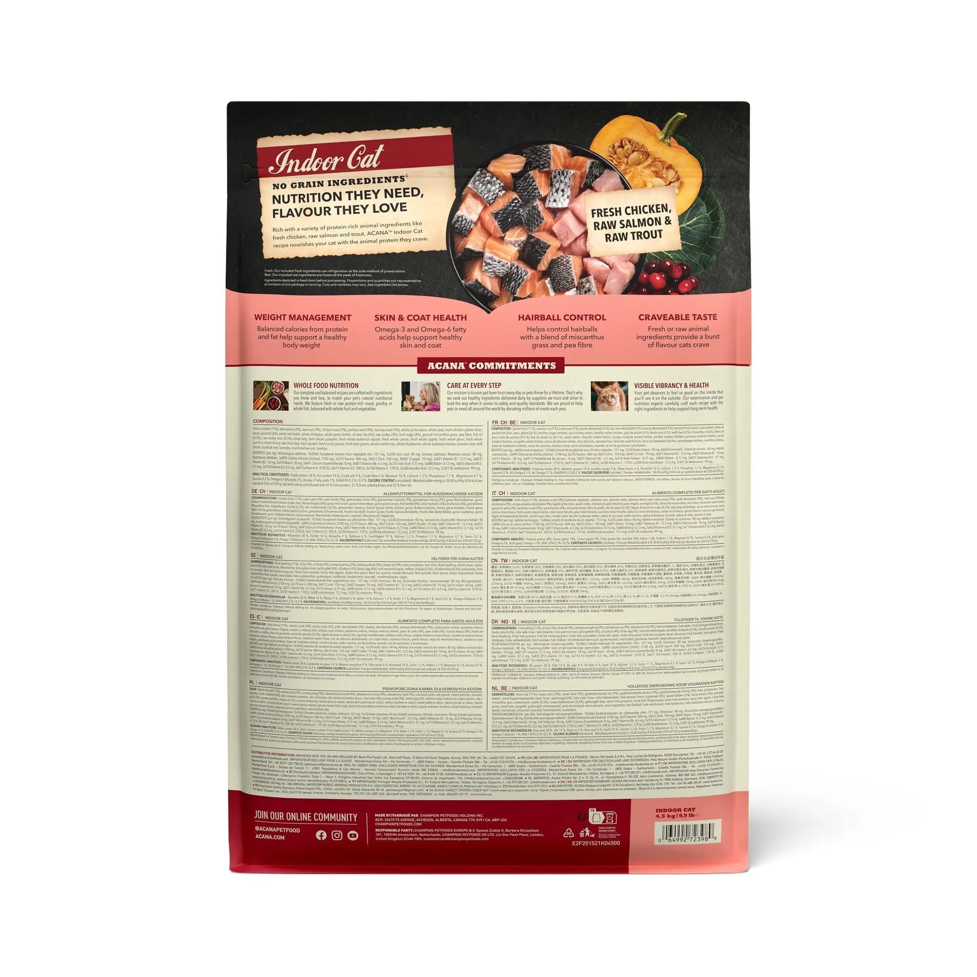 Acana Highest Protein Indoor Dry Cat Food   | Canine & Co
