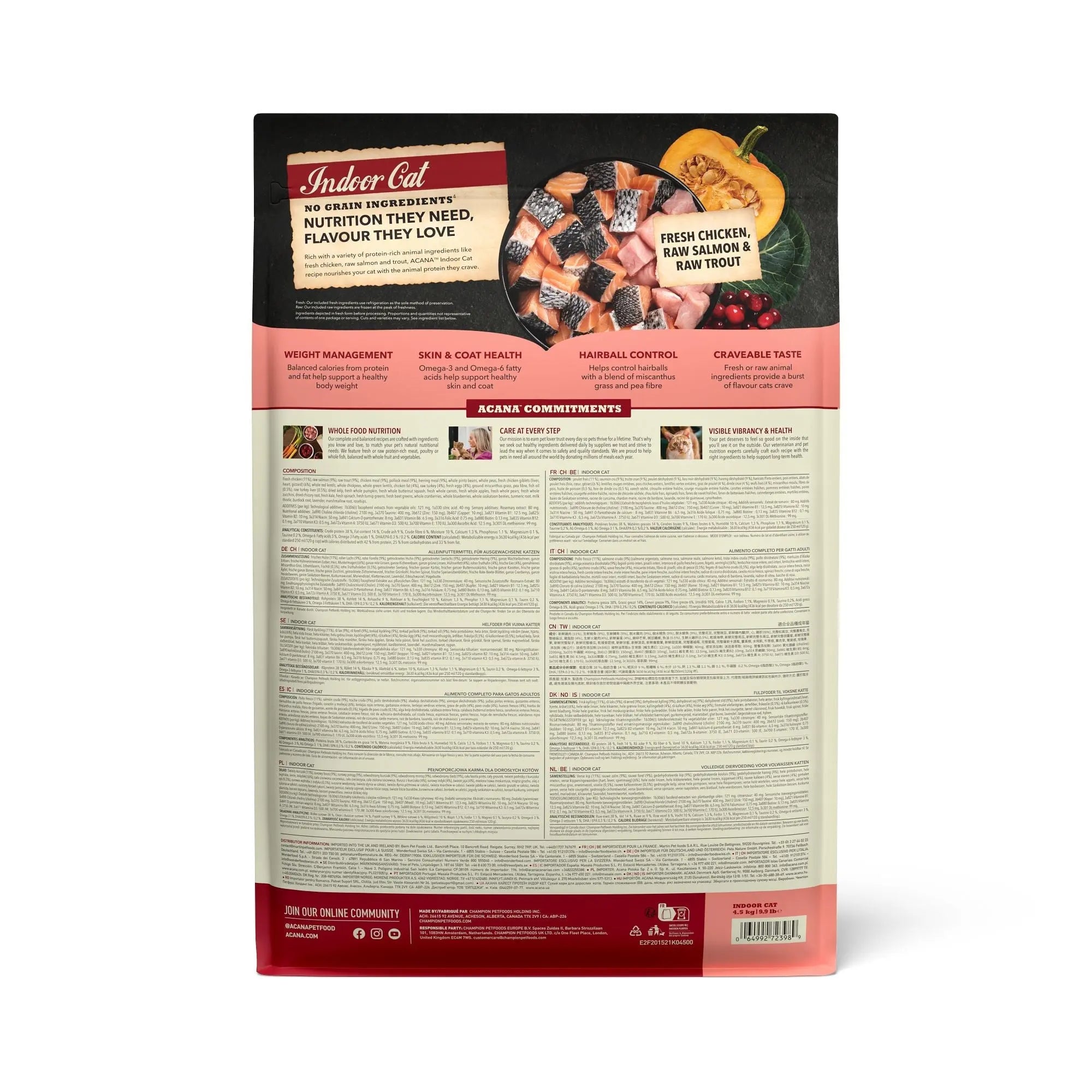 Acana Highest Protein Indoor Dry Cat Food   | Canine & Co