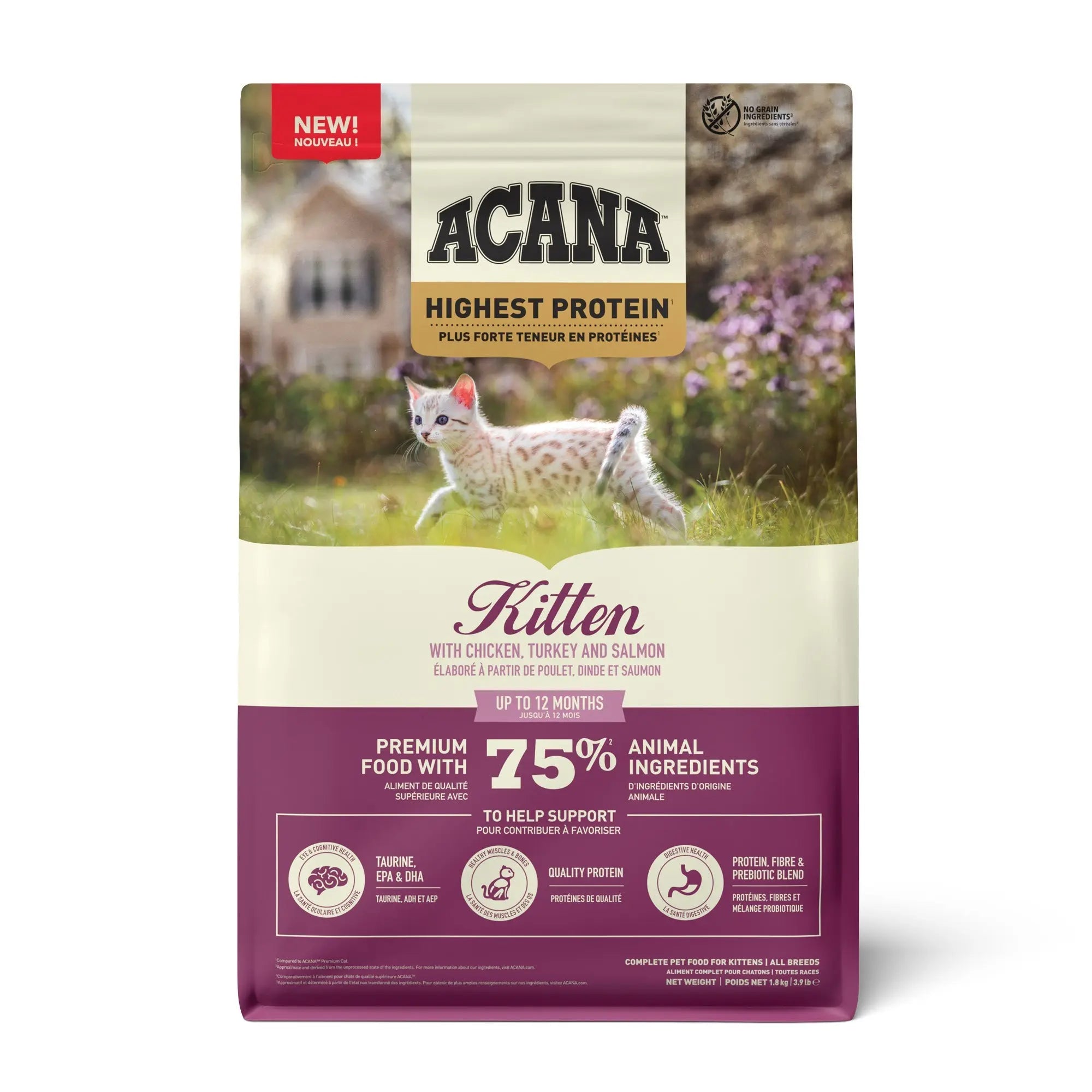 Acana Highest Protein Kitten Dry Cat Food   | Canine & Co