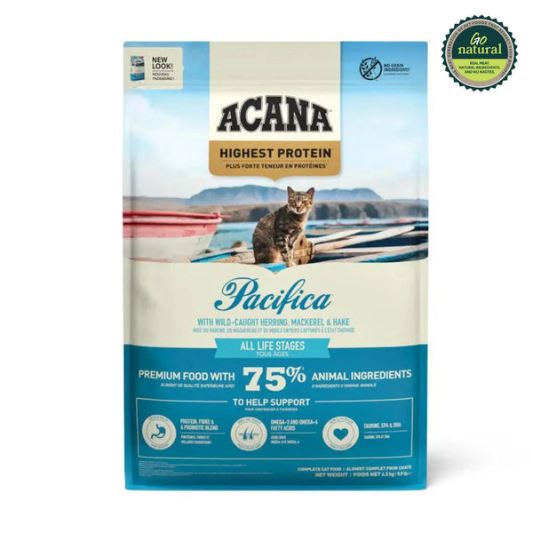 Acana Pacifica Cat 4.5kg | Dry Cat Food | Canine & Co
