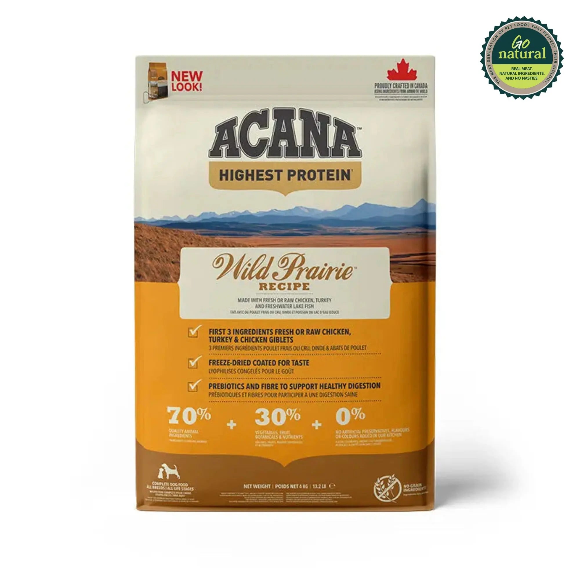 Acana Highest Protein Wild Prairie Recipe Dry Dog Food   | Canine & Co