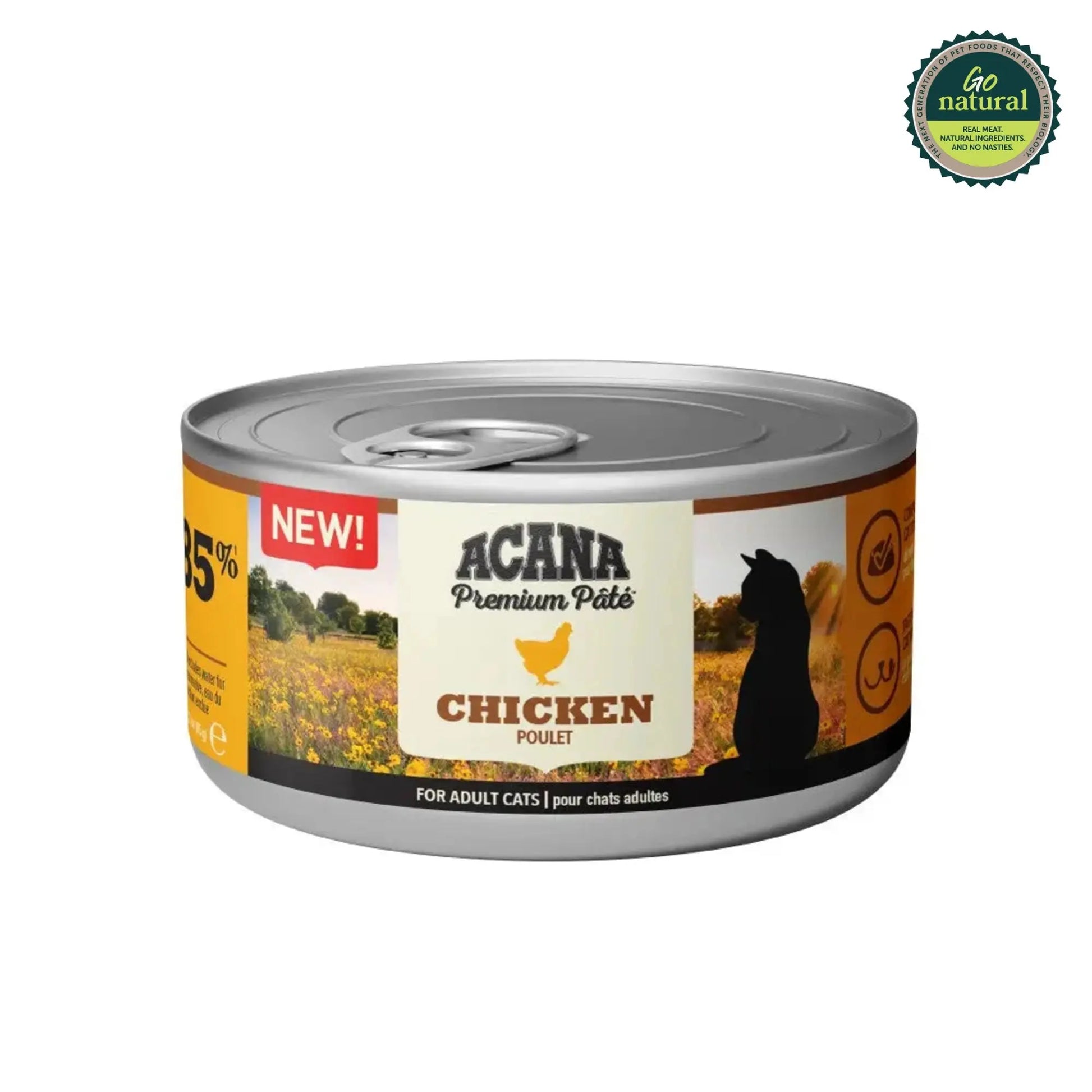 Acana Premium Pâté Chicken in Bone Broth Wet Cat Food   | Canine & Co