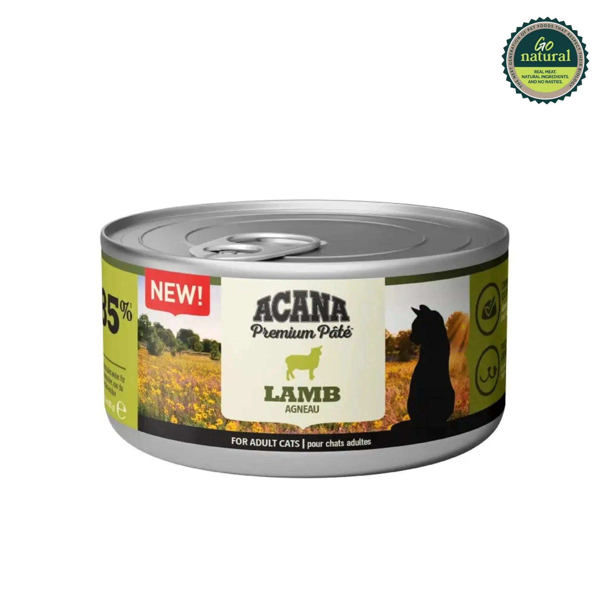 Acana Premium Pâté Lamb in Bone Broth Wet Cat Food   | Canine & Co