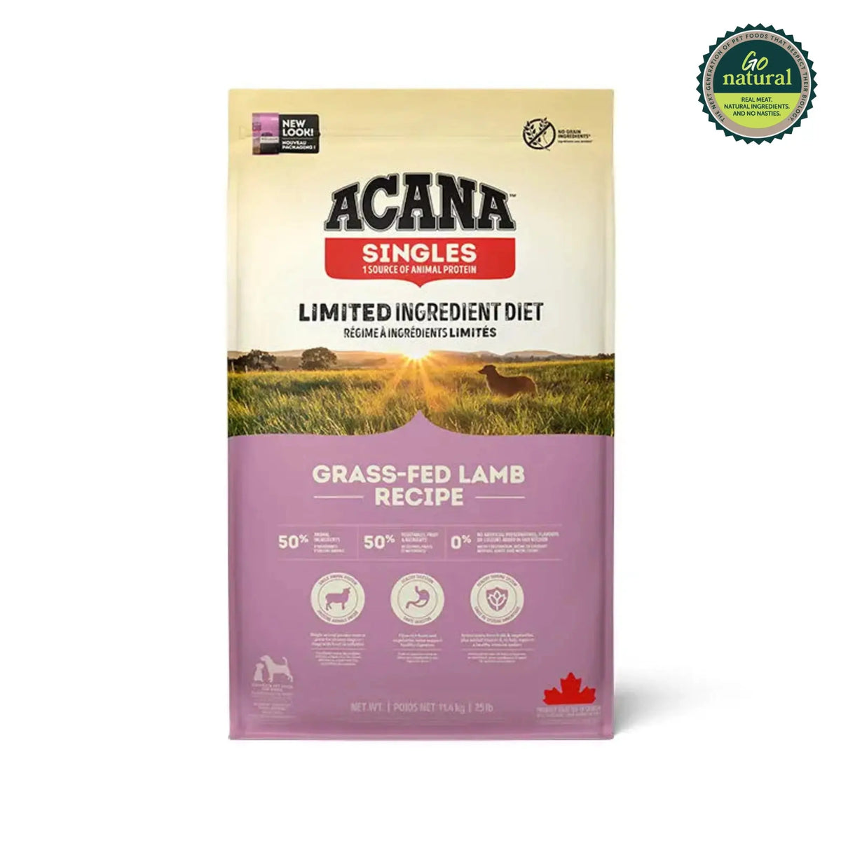 Acana Singles Grass-Fed Lamb Dry Dog Food