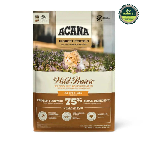 Acana Wild Prairie Highest Protein Dry Cat Food | High Protein Cat