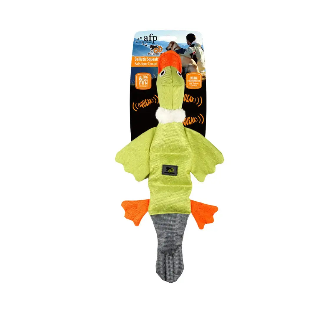 All For Paws Dog Toy Ballistic Duck   | Canine & Co