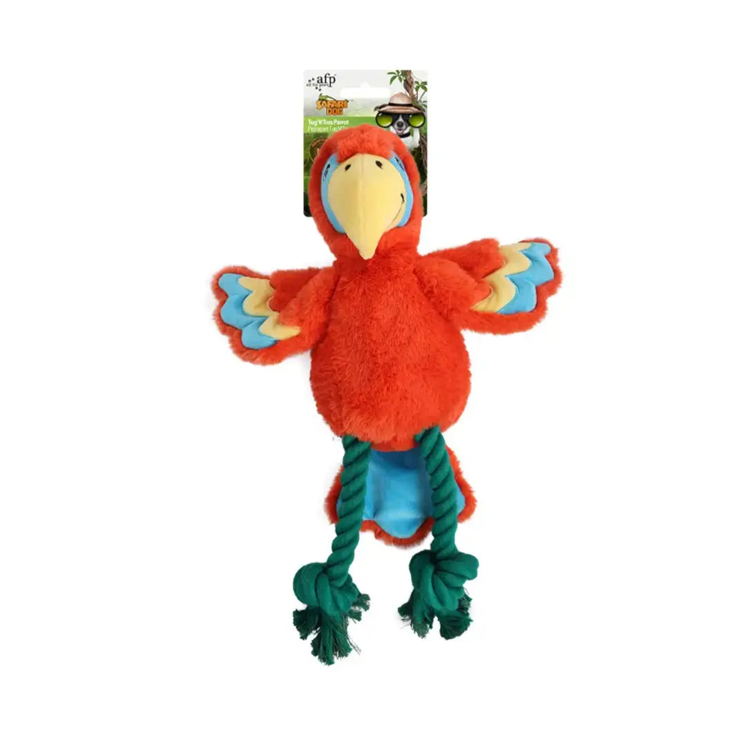 All For Paws Dog Toy Jungle Parrot   | Canine & Co