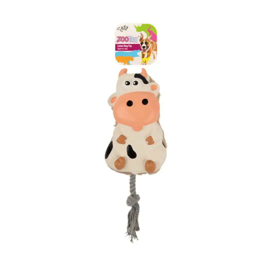 All For Paws Latex Cow Dog Toy   | Canine & Co
