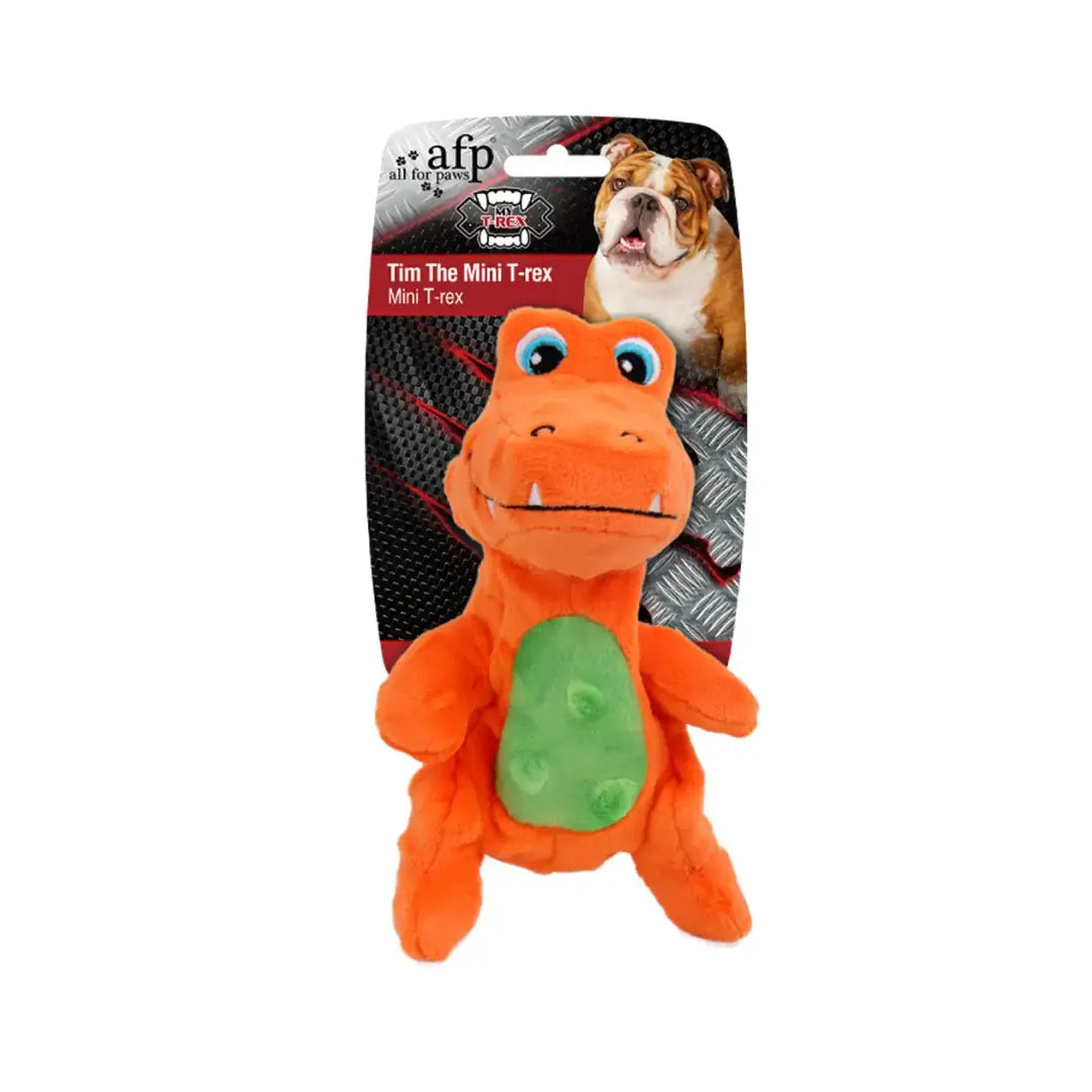 All For Paws Small Dog Toy-Tim the Mini T-Rex   | Canine & Co