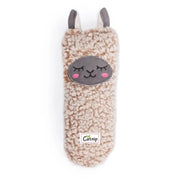 Soft catnip toy shaped like a cute llama, perfect for playful cats and cozy cuddles.