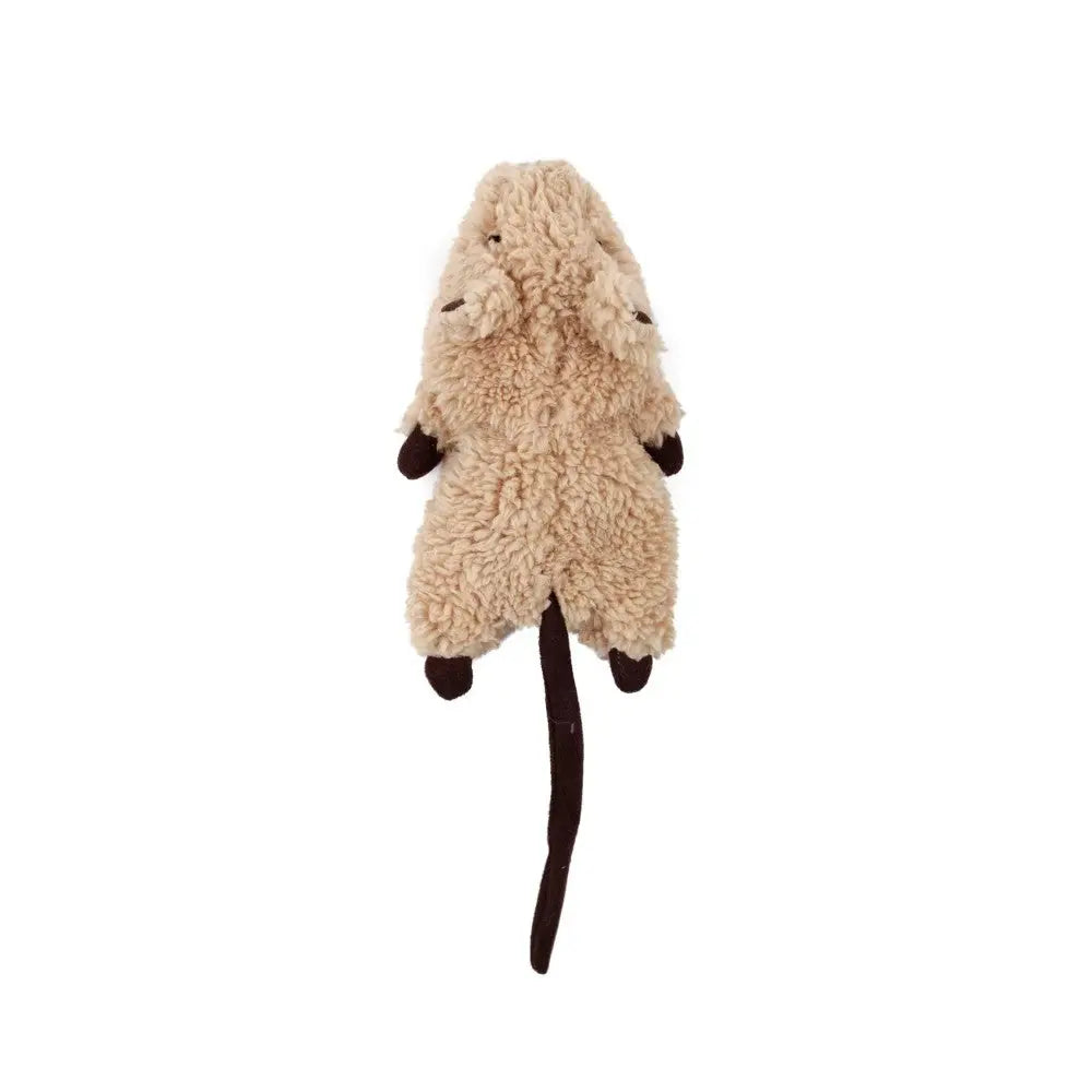 Soft plush toy in the shape of a cute animal, perfect for cuddling and playtime.