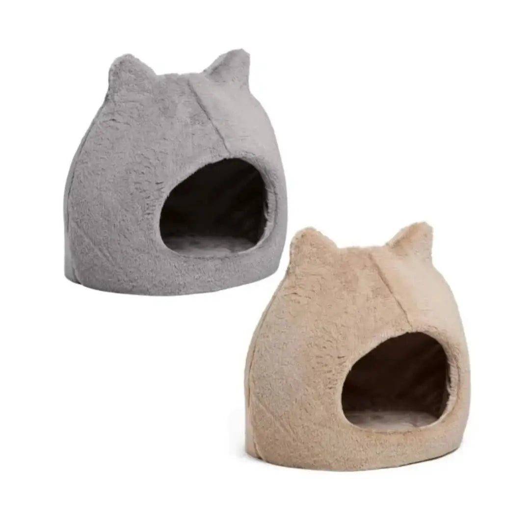 Best Friends Meow Hut Fur Bed