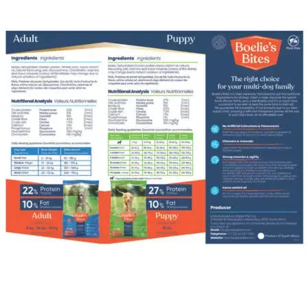 Boelie's Bites Adult Dry Dog Food   | Canine & Co