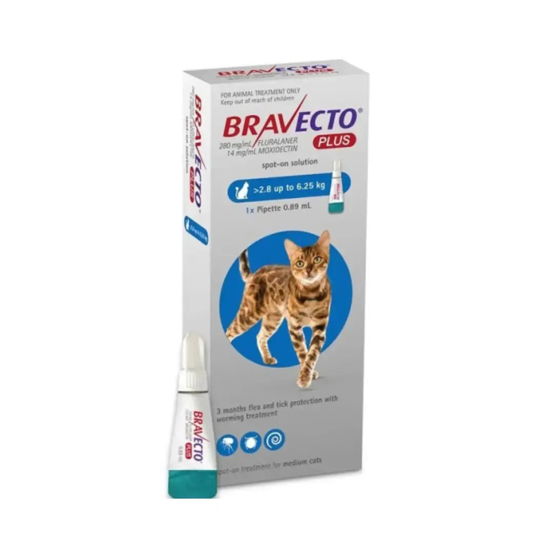 Bravecto Plus Spot-On for Cats   | Canine & Co