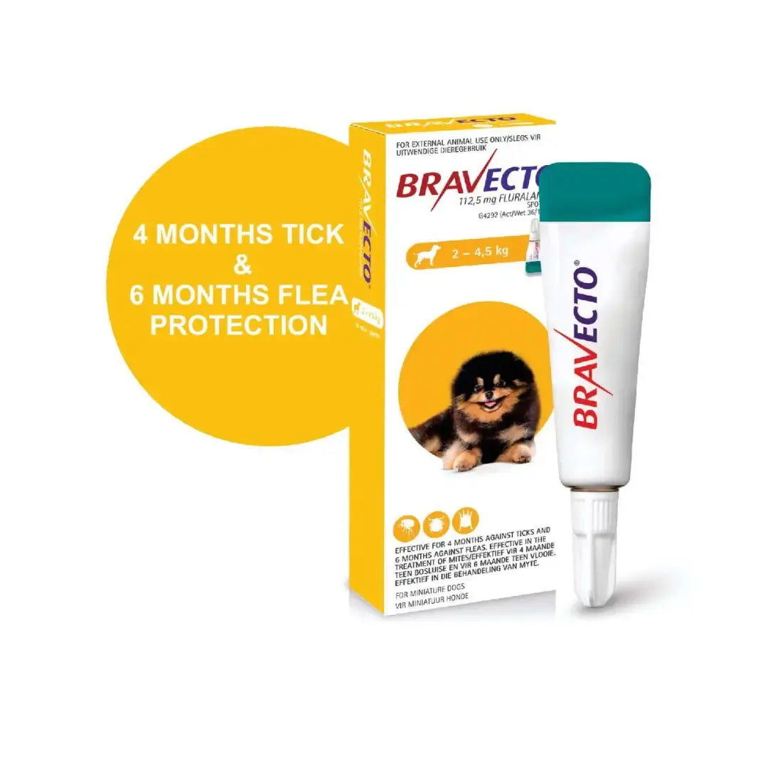 Bravecto Spot-On Tick & Flea Treatment for Dogs   | Canine & Co