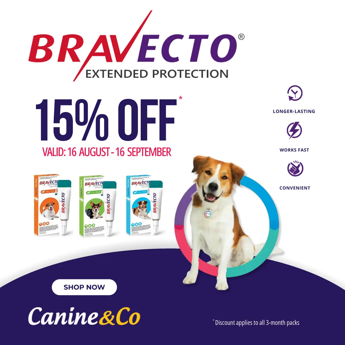 Bravecto - Save 15%