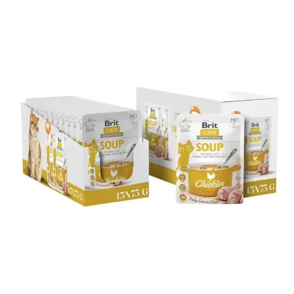 Brit Care Adult Chicken Soup Cat Food   | Canine & Co
