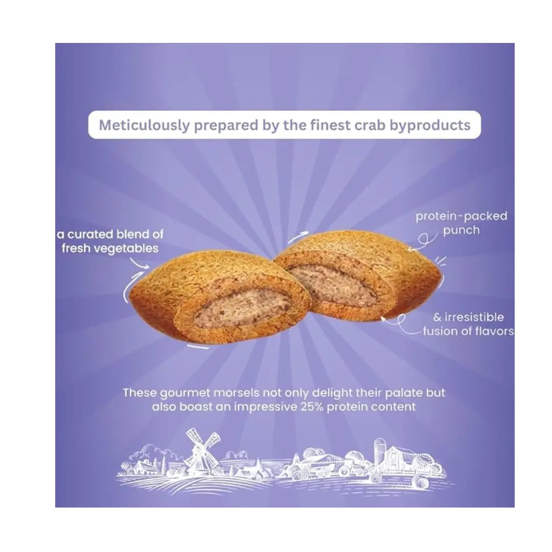 Cat Fest Pillows Crab Cat Treats