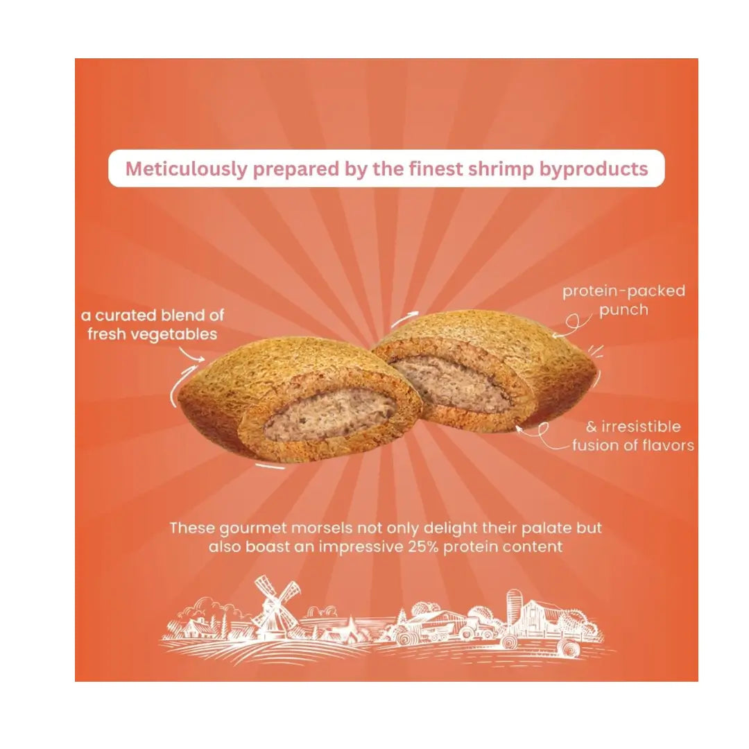 Cat Fest Pillows Shrimp Cat Treats