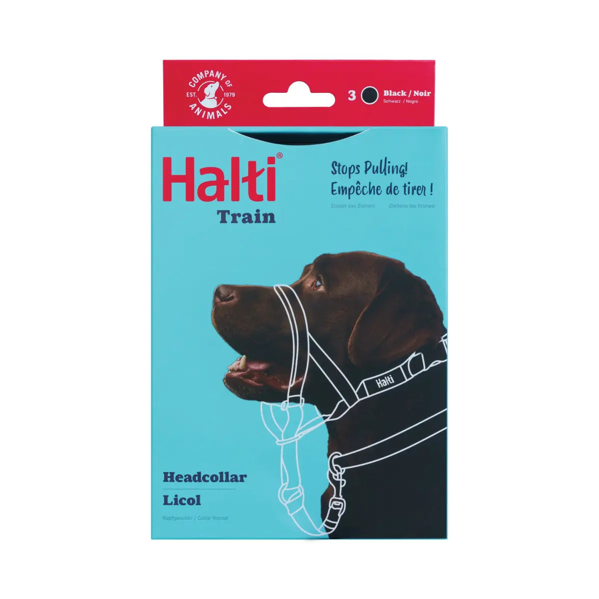 The Company of Animals - Halti Walking Harness (chest 26inch - 30inch) Large Black/Grey　並行輸入品 Company of Animals Halti Headcollar - Tails in the City Liverpool