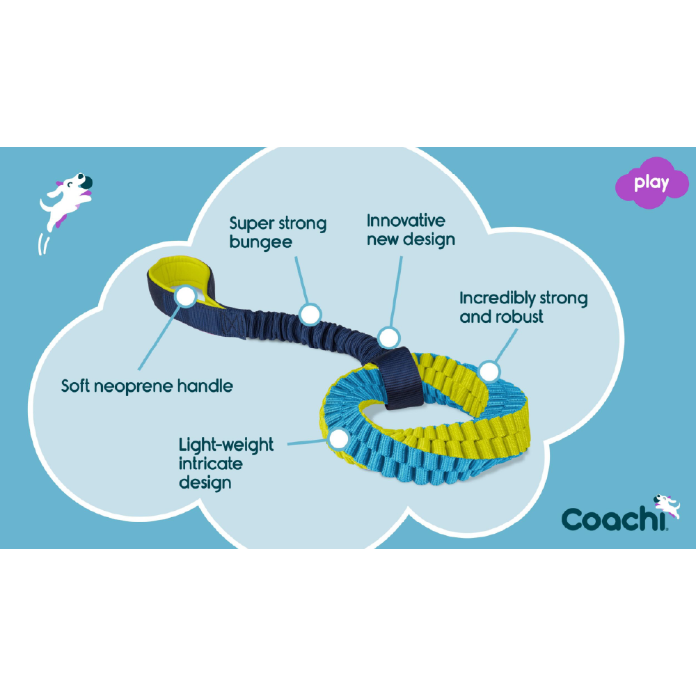 Company of Animals Coachi Tuggi Helix Dog Toy