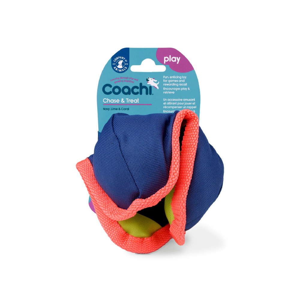 Company of Animals Coachi Chase & Treat Dog Toy