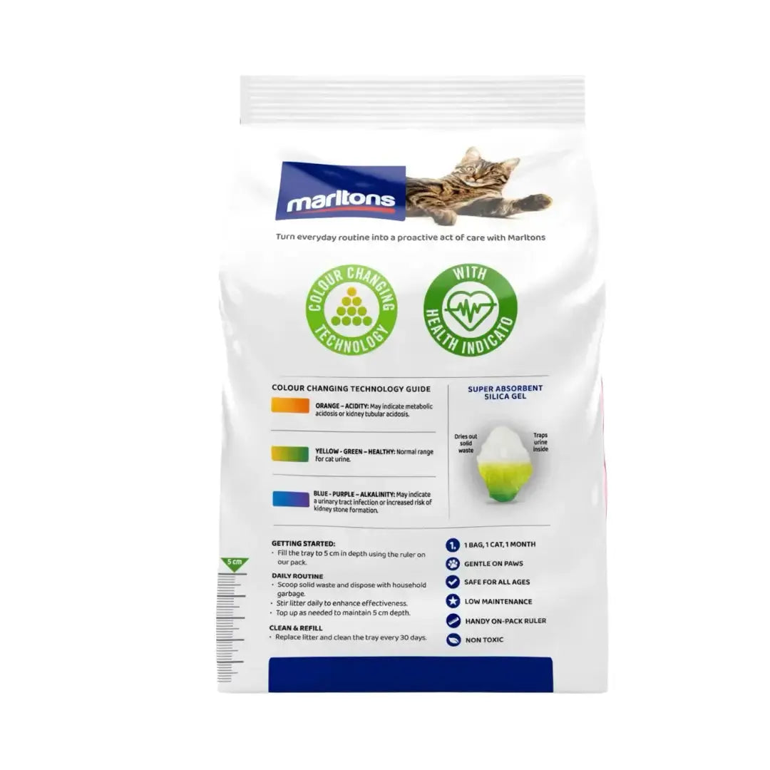 Cat Litter Micro Crystals With Health Indicator   | Canine & Co