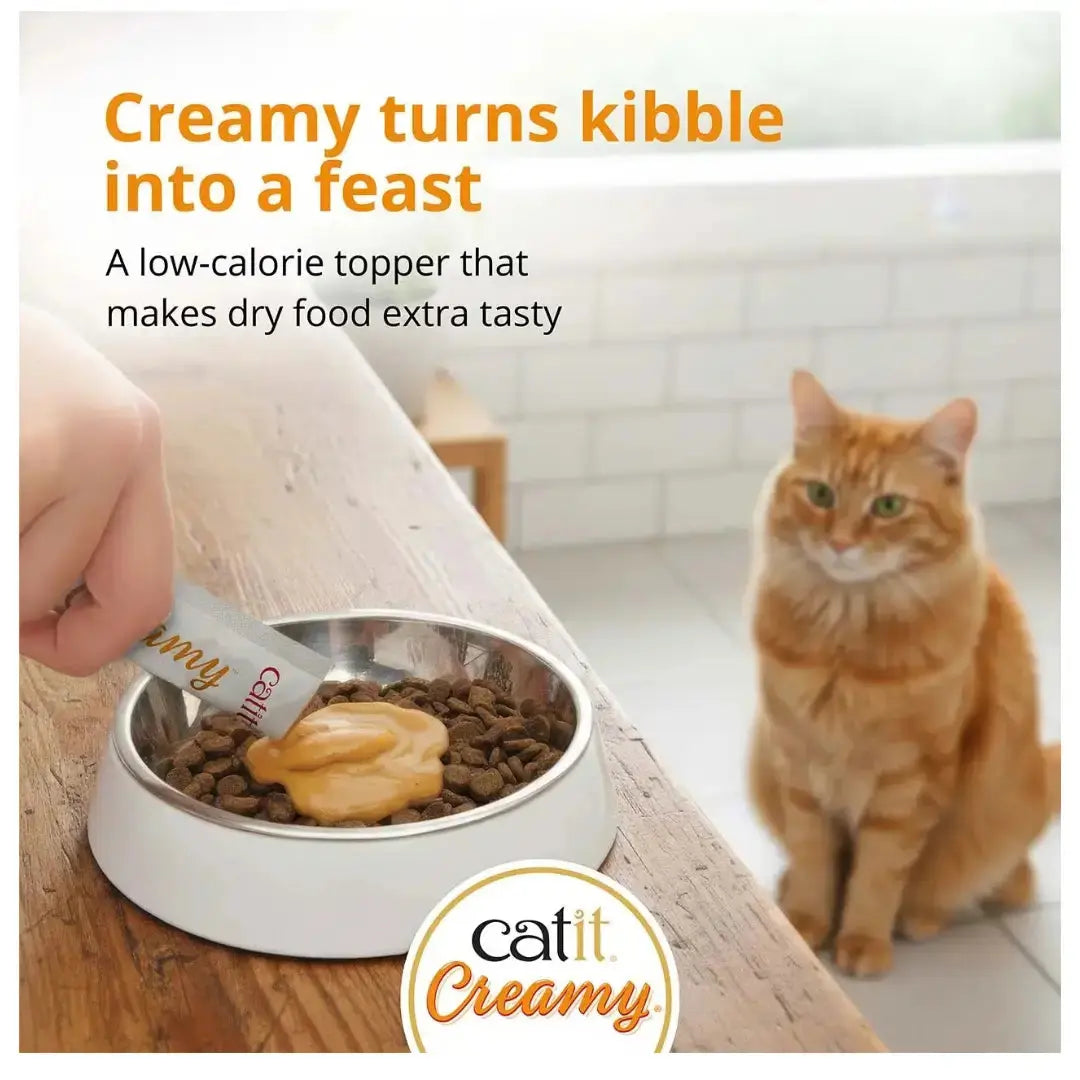 Catit Creamy Atlantic Salmon Cat Treats   | Canine & Co