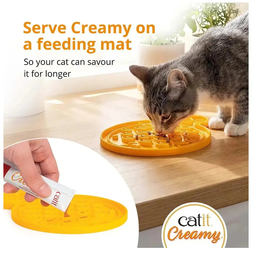 Catit Creamy Atlantic Salmon Cat Treats   | Canine & Co