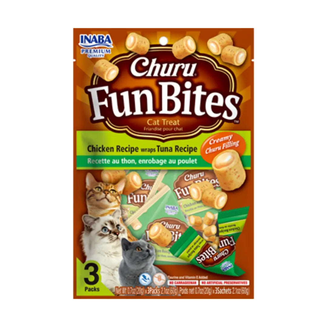 Churu Fun Bites Chicken & Tuna Cat Treats