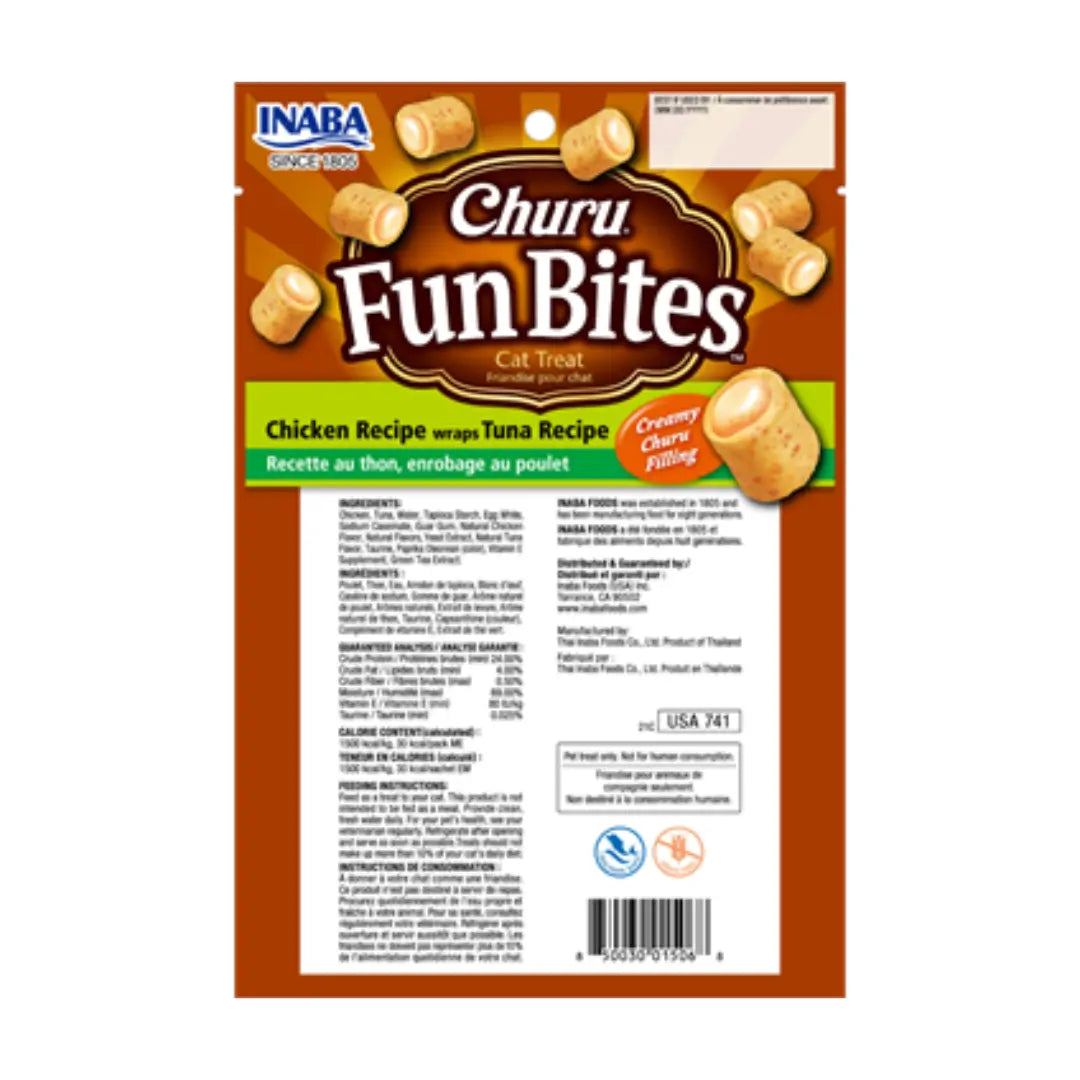 Churu Fun Bites Chicken & Tuna Cat Treats