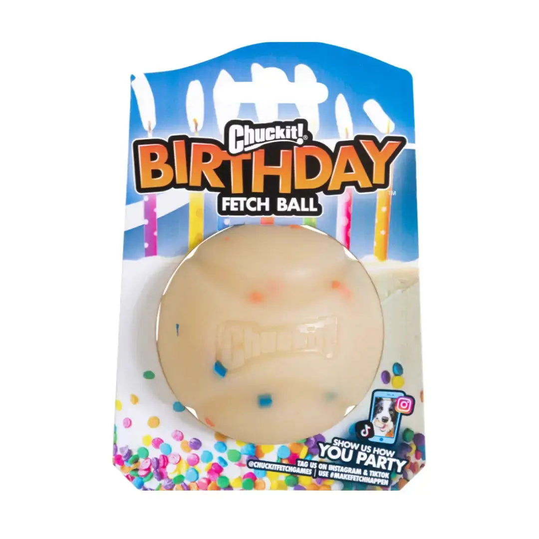 Chuckit! Birthday Fetch Dog Ball   | Canine & Co
