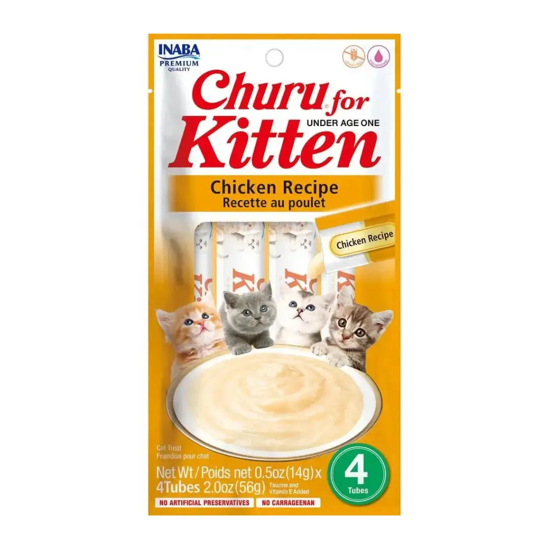 Churu Kitten Chicken Purée Cat Treats   | Canine & Co