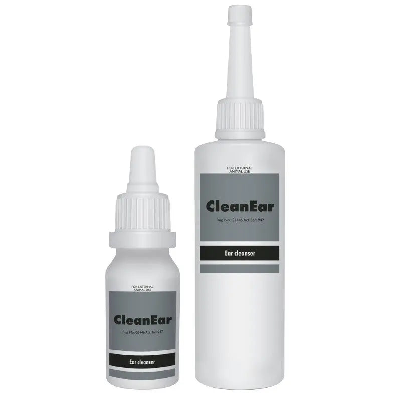 CleanEar ear cleanser bottles for effective ear hygiene and care.